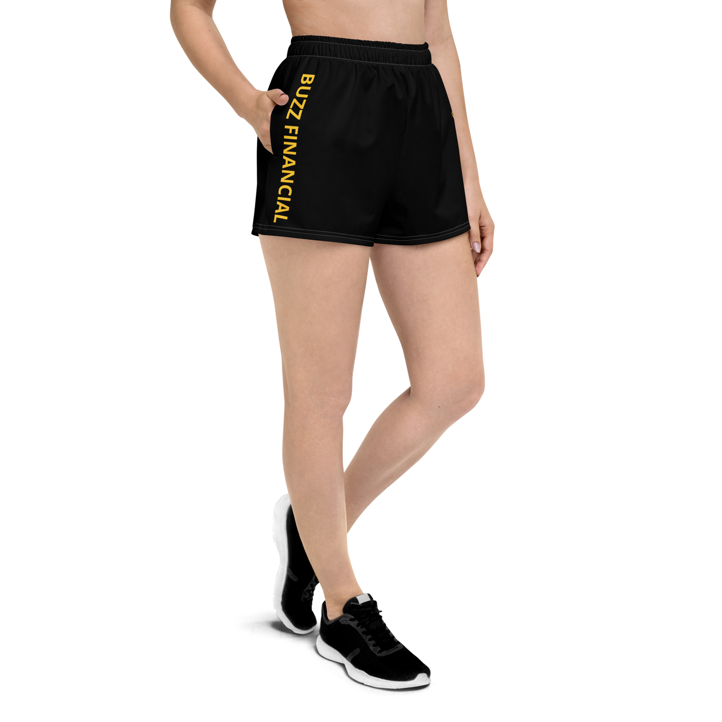 Buzz Financial Black Gym Shorts