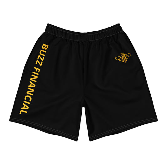 Buzz Financial Black Gym Shorts (Long)